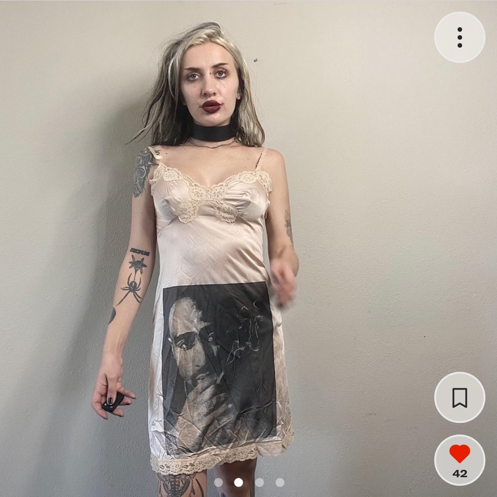 Tupac slip dress